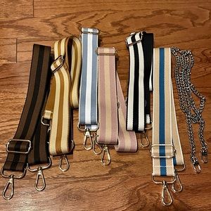 Purse Canvas Guitar Style Straps and Chain Strap